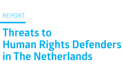 Report: Threats to Human Rights Defenders in The Netherlands