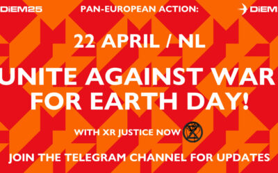 Unite Against War for Earth Day!