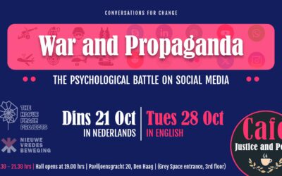 Cafe Justice and Peace – War and Propaganda